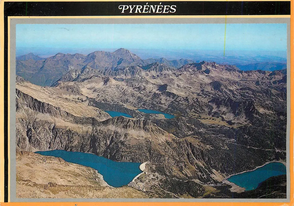 Os Lacs do massif do Néouvielle — Pirineus — Edições DOUCET, Lourdes - Frente