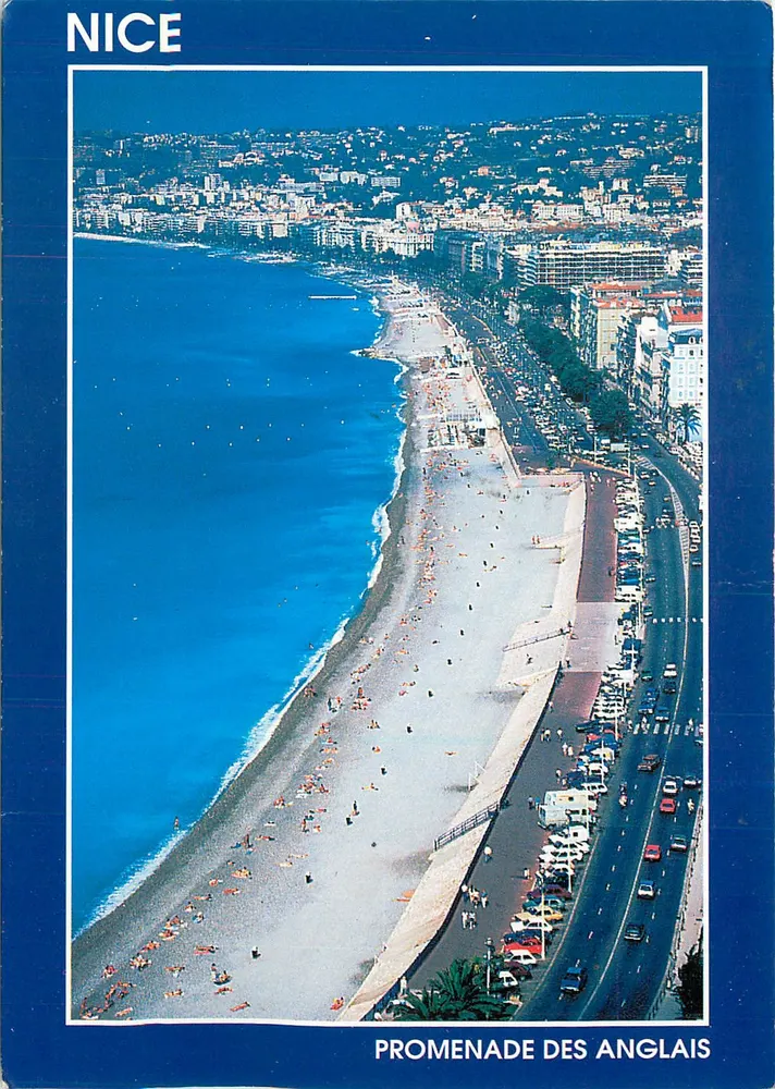Nice — Promenade dos Ingleses — Impressora Binucci - Frente