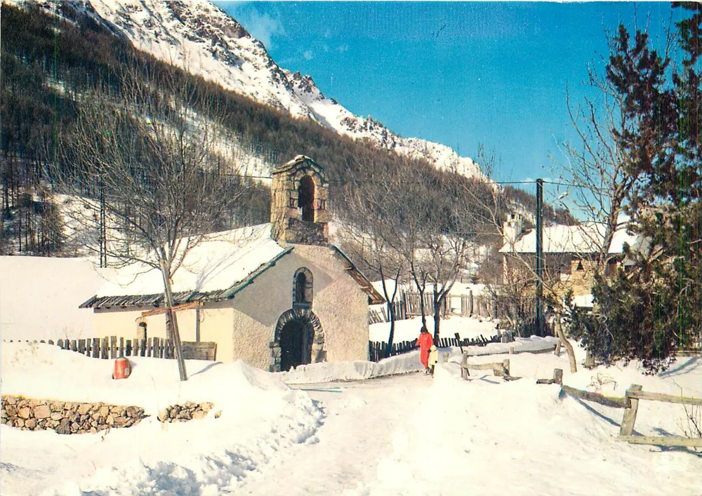 Die Kapelle des Fontenil — Tal der Guisane, in der Nähe von Lauzet — Éditions Bénédicte, n° 05/104 H - Vorderseite