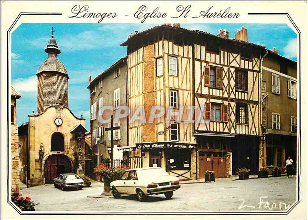 Limoges - Kirche St. Aurélien — Verlag TEPEC, n°2 - Vorderseite