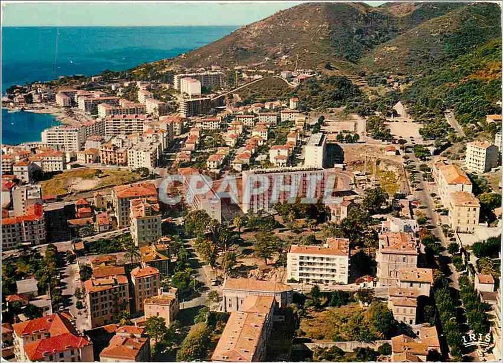 Vue sur le Casone et parc Berthauld — Ajaccio — Éditions 'La Corse' n°20.999.248 - Recto