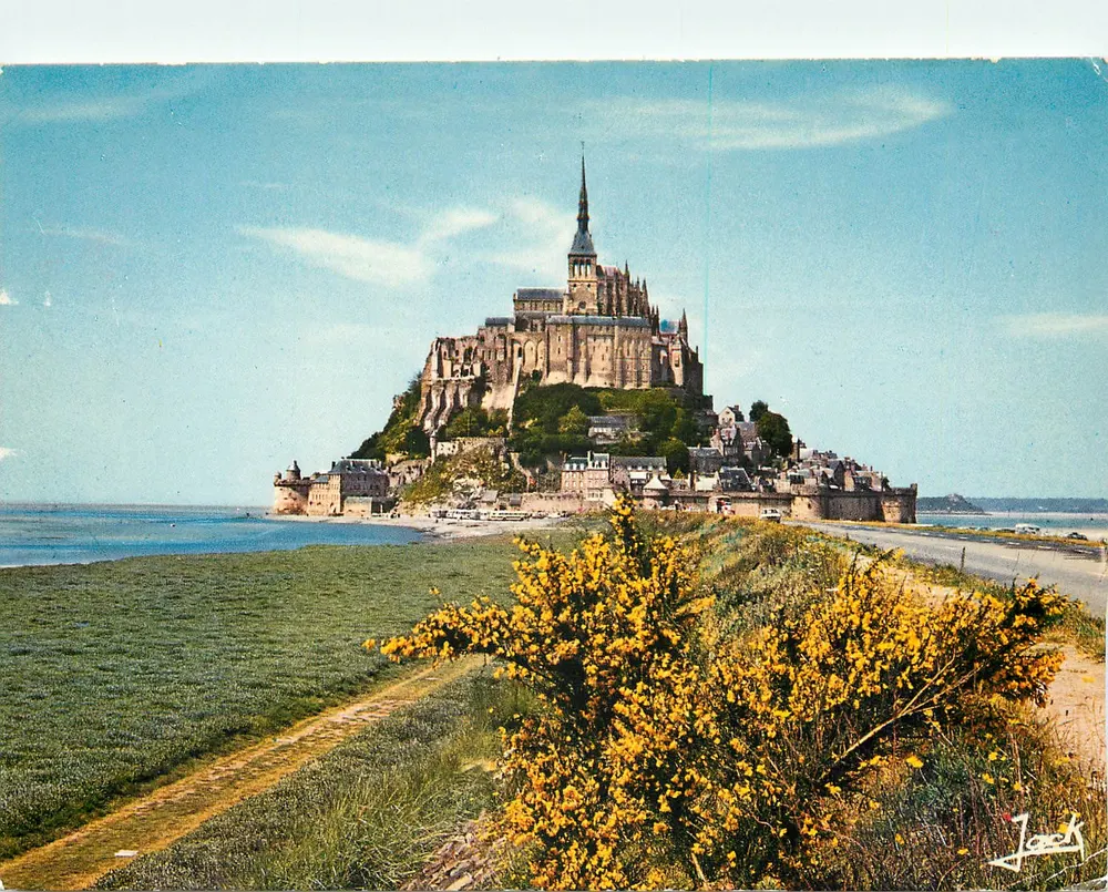 Mont Saint-Michel — Vue générale — Éditions d'Art 'JACK' n°3219 - Recto