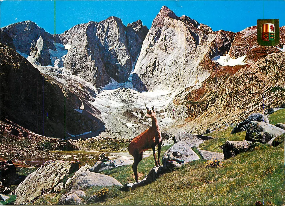 Glaciar das Oulettes — Refúgio das Grandes Oulettes — Éditions FISA, n° 775 A - Frente