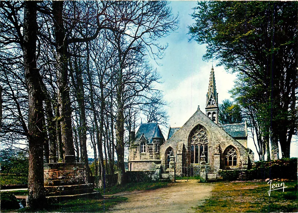 Kapelle Notre-Dame de Kérinec — Calvarienberg — Verlag Jean, Nr. 22.047 - Vorderseite