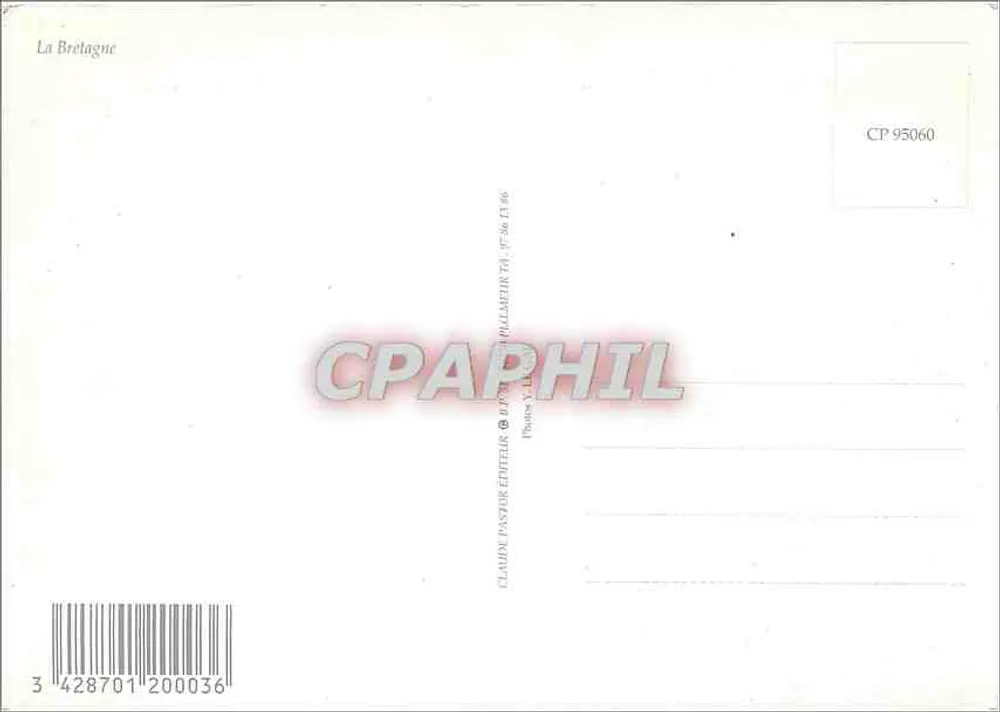 Faróis da Bretanha — Coleção de 4 faróis — n° 95060 - Verso