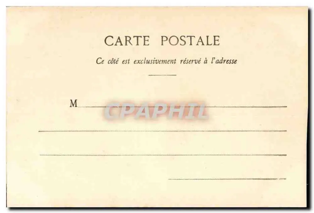 Jeanne d'Arc — historische Szene — Phototypie A. Bergeret & Cie, Nancy, n°3 - Rückseite