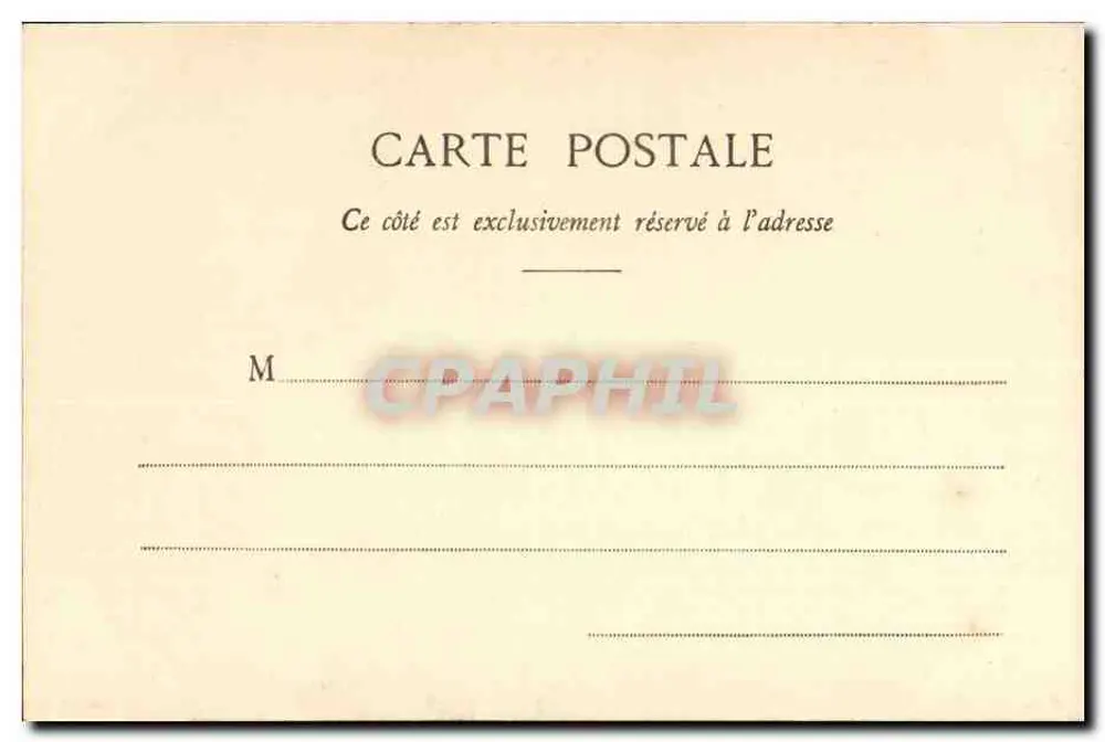 Jeanne d'Arc — Hinrichtung — Phototypie A. Bergeret & Cie, Nancy - Rückseite