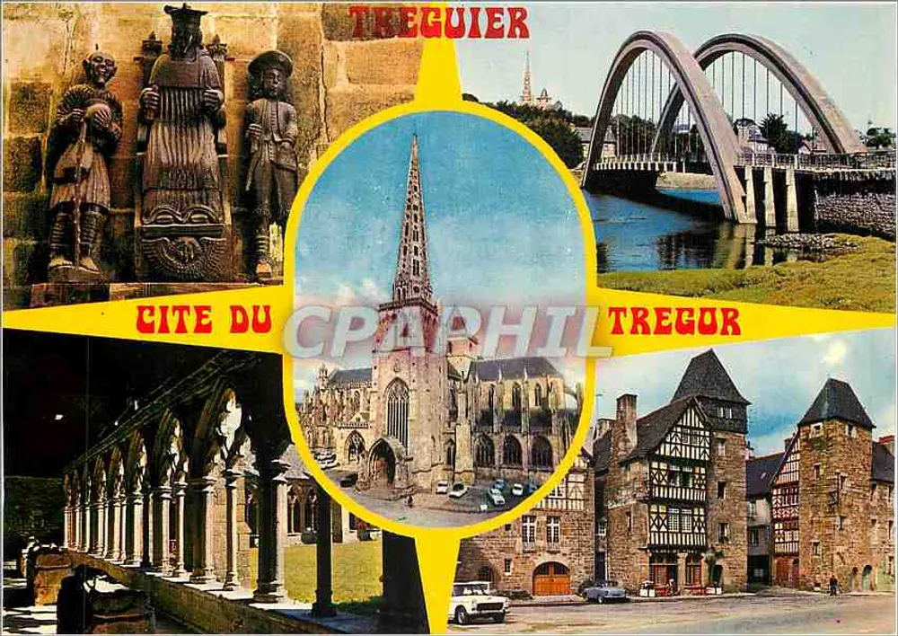 TREGUIER — Ansicht von Tregor — Éditions d'Art 'Jack' Launnecc - Vorderseite