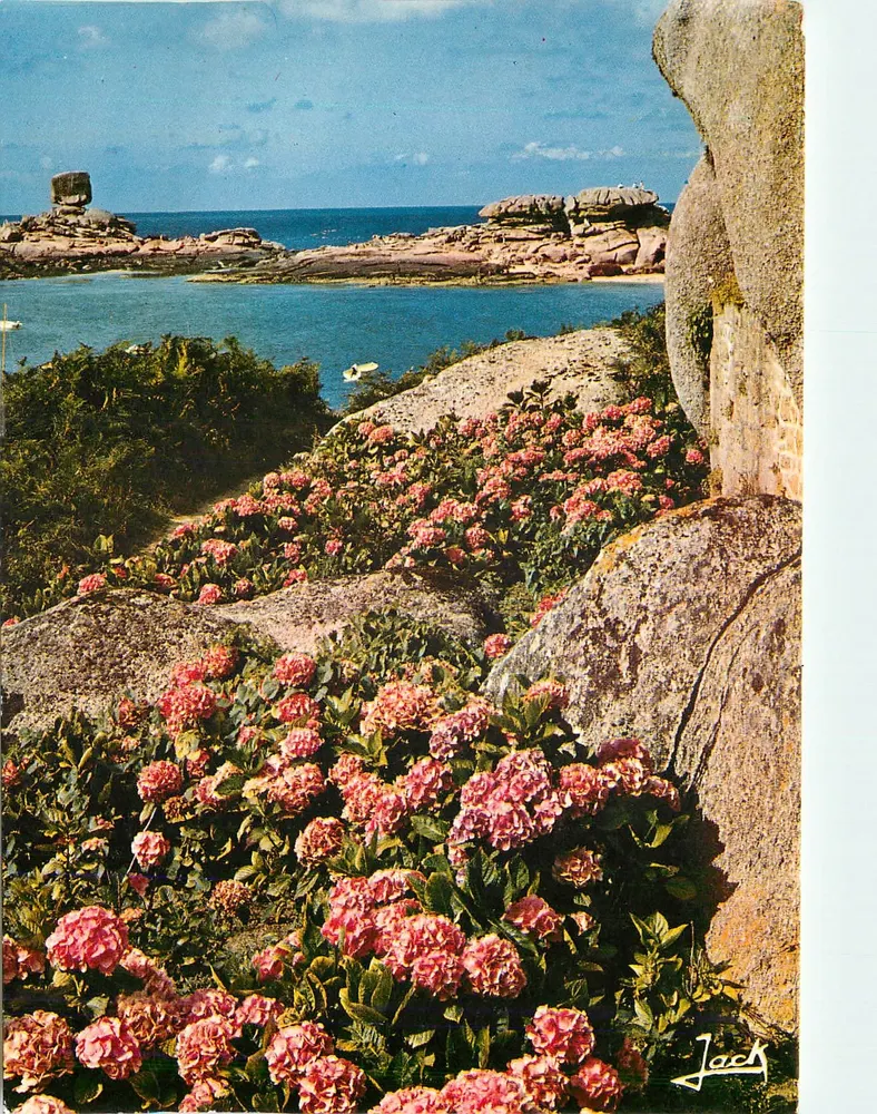 Die Rosa Granitküste — Tregastel 22730 — Art Editions 'La Bretagne' - Vorderseite