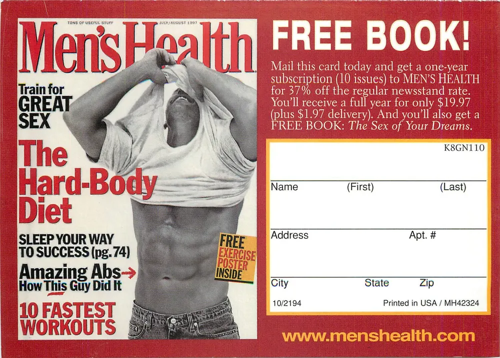 Men's Health — The Hard-Body Diet — Men's Health - Vorderseite