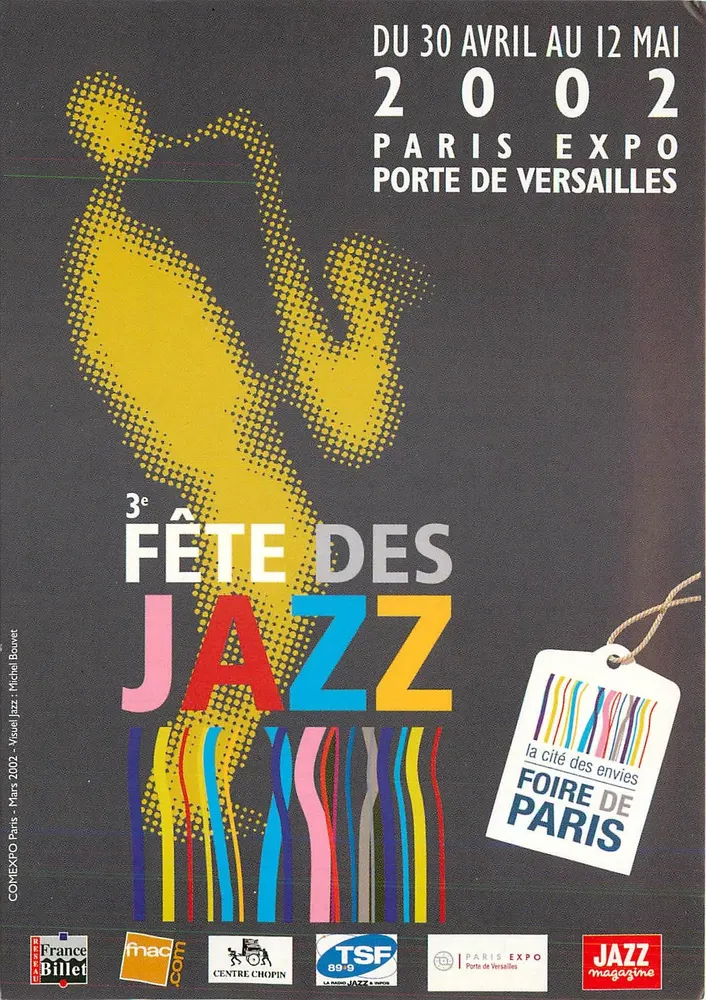 3. Jazz-Festival — Paris Expo Porte de Versailles — 2002 - Vorderseite