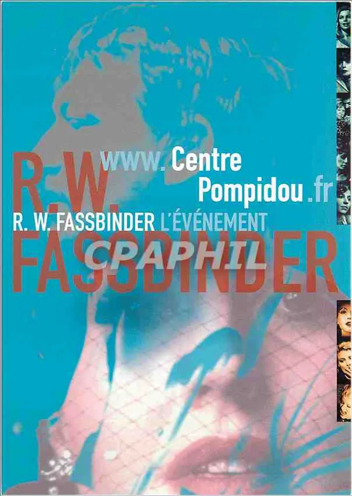 Rétrospective von Rainer Werner Fassbinder im Centre Pompidou — Éditions Éditions du Centre Pompidou - Vorderseite