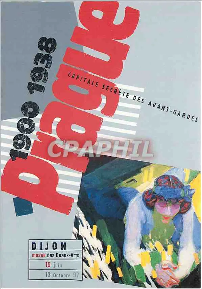 Prag 1900-1938 — Geheime Hauptstadt der Avantgarden — Musée des Beaux-Arts de Dijon - Vorderseite