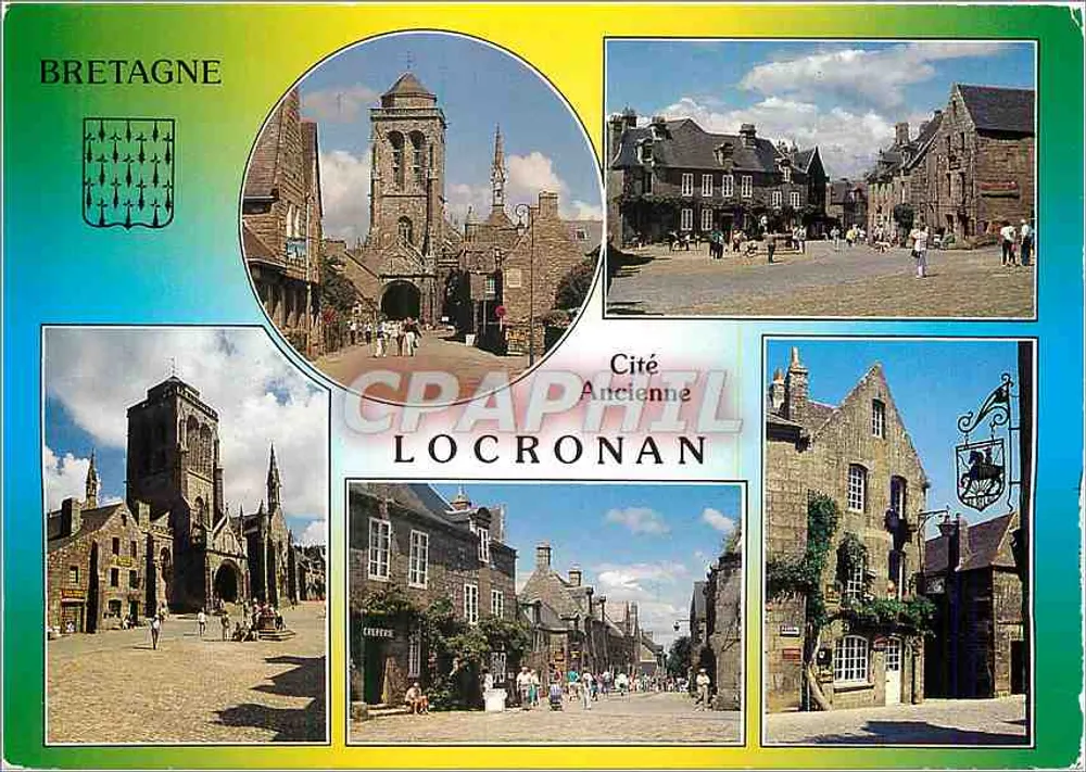 Locronan — Altstadt — Edition YCA - Y. K. Coudal - Vorderseite