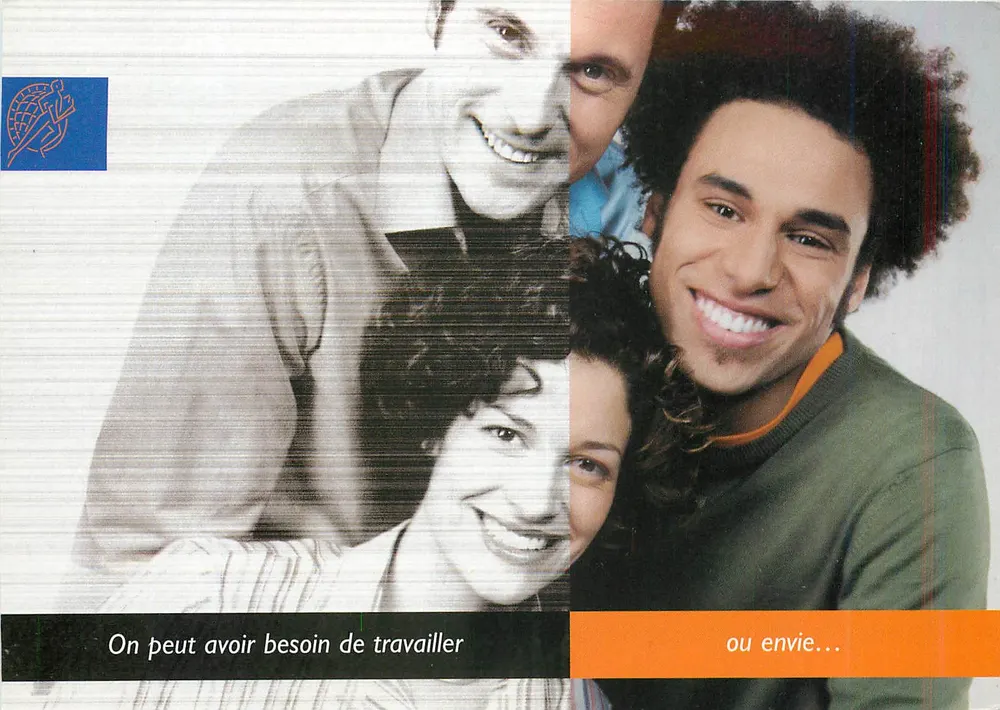 Werbung von Chronopost International — Rekrutierung — Verlag Chronopost International - Vorderseite