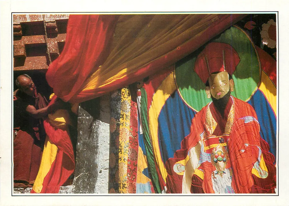 Jährliche Festspiele im Hemis-Kloster — Ladakh, Indien — Edition Services S.A. Nr. XIII-A1 - Vorderseite