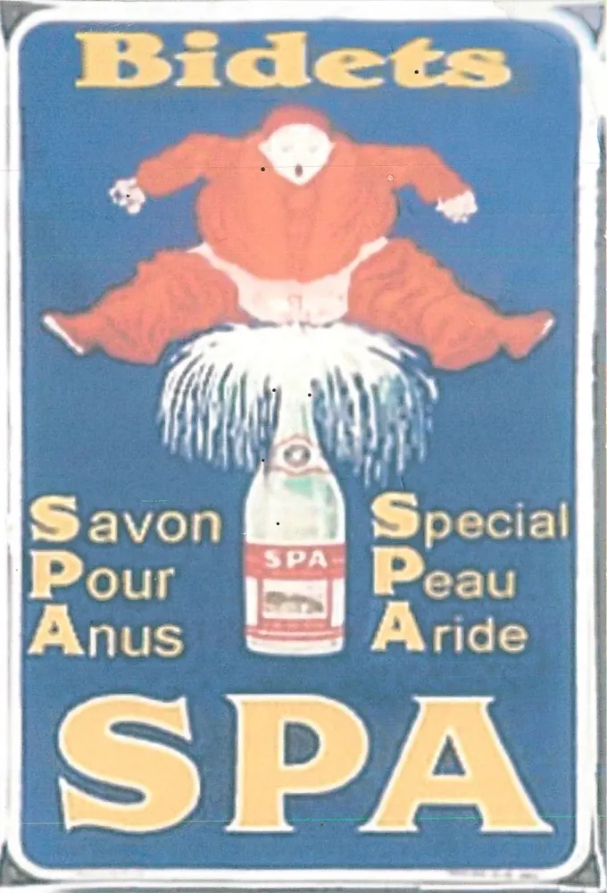 Bidets — Seife für den After, speziell für trockene Haut — SPA - Vorderseite