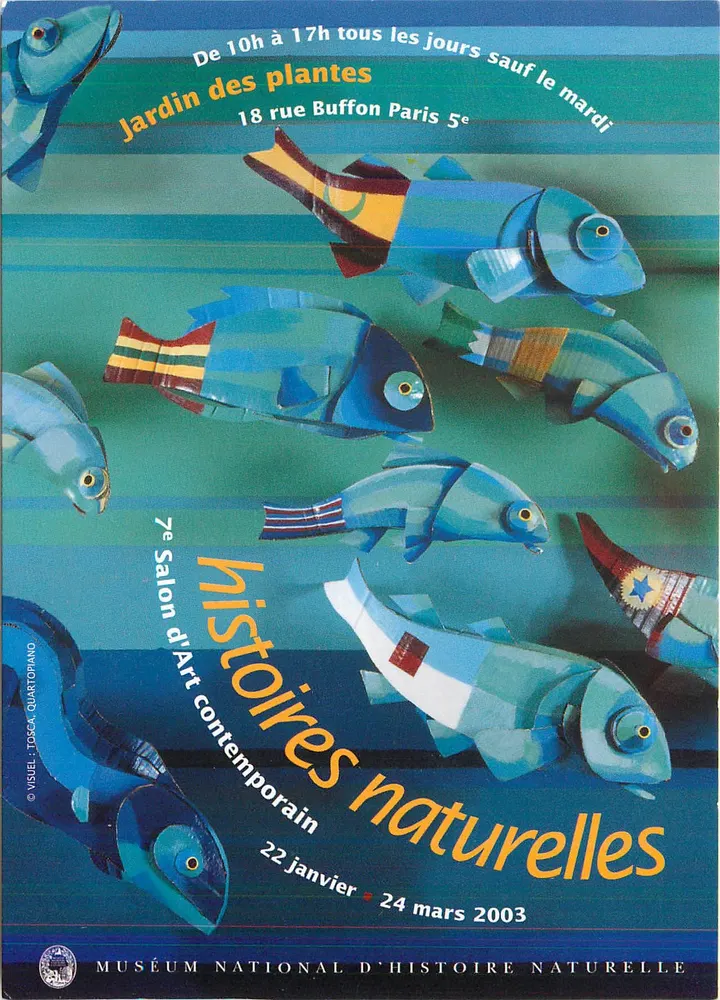 7. Salon der zeitgenössischen Kunst - naturgeschichten — Nationalmuseum für Naturgeschichte, Paris - Vorderseite