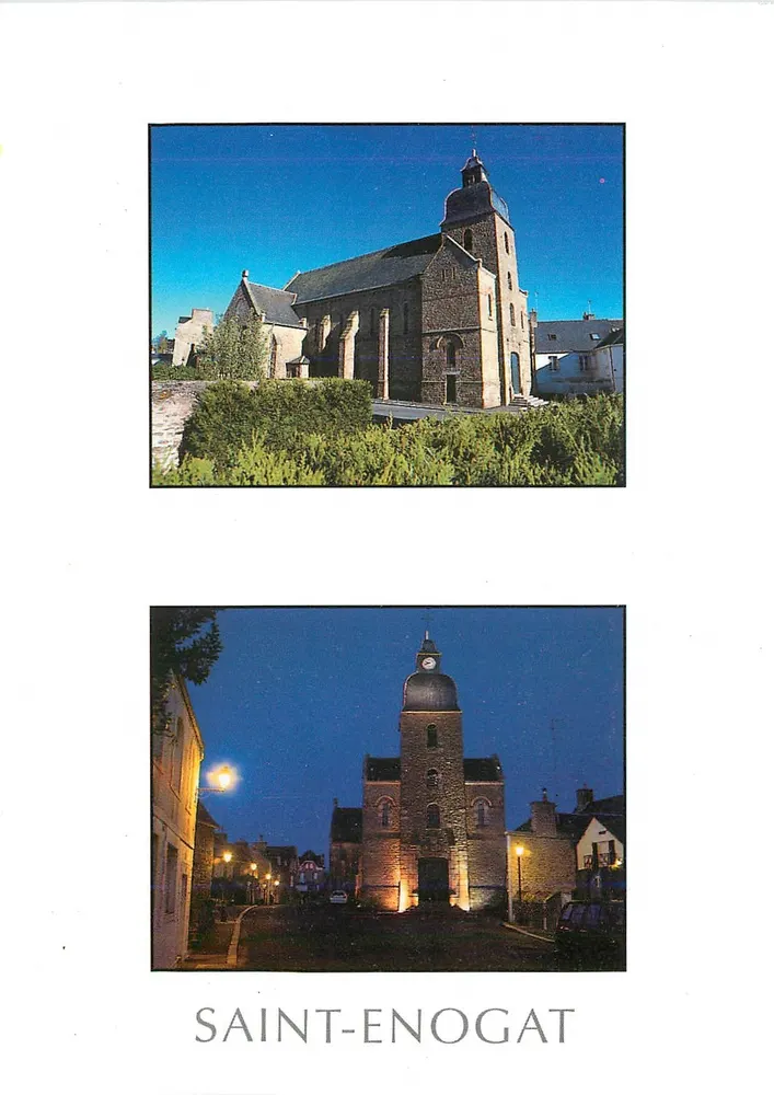 Saint-Enogat — Kirche und Turm — Éditions d'Art de Dinard - Vorderseite
