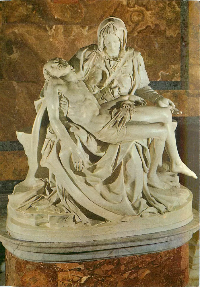 Die Pietà — Michelangelo — Verlag Pluigra Terni, n° 462 - Vorderseite
