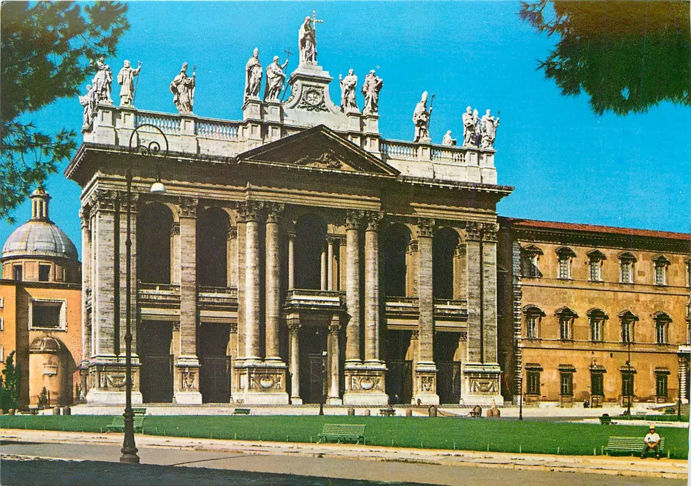 Basílica de São João de Latrão — Roma — edição Plurigrafe Terni - Frente