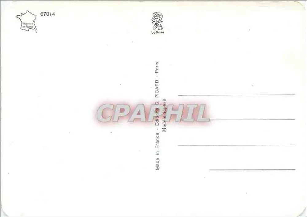 बैलेंसोइर पर बच्चे — जूलिए पॉप — प्रकाशक जी. पिकार्ड, संख्या 670/4 - पीछे