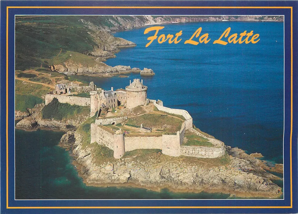 Fort La Latte — Castelo-fortaleza de la Roche-Goyon — Éditions d'Art Louanne - Frente