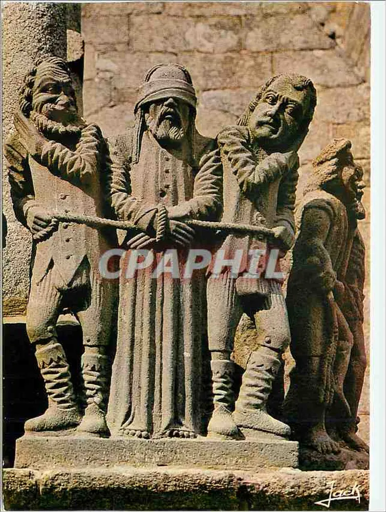 Saint-Thégonnec — Der Christus bei der Flagellation — Éditions d'Art "Jack" 22700 Louannec - Vorderseite