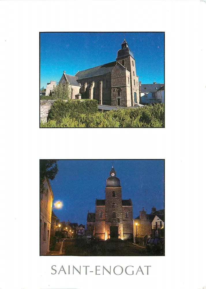Saint-Enogat — Kirche und Turm — Éditions d'Art d'Anner - Vorderseite