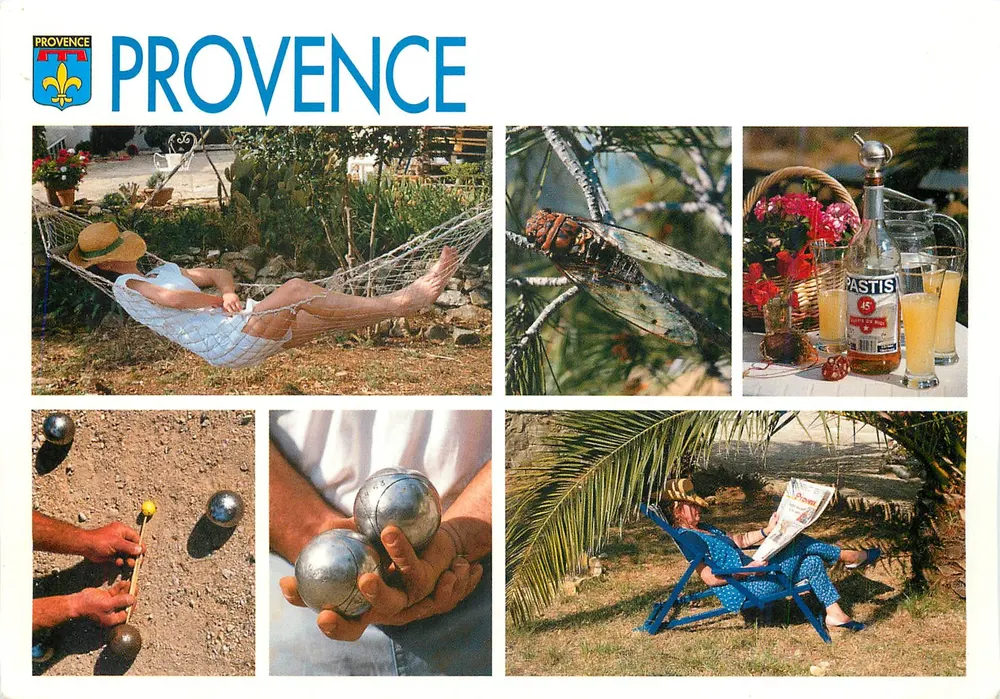 Provence — Paisagem e lazer — Éditions Guy Borens, n° C 258 - Frente