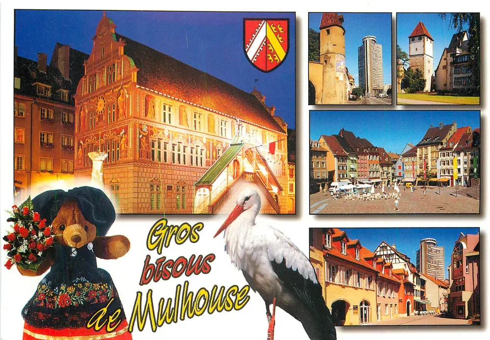 Mulhouse — Gros bisous de Mulhouse — Produção Leconte - Frente