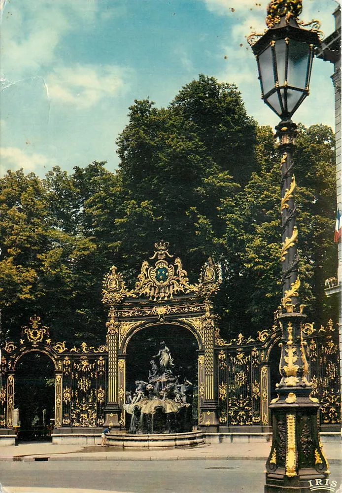 Place Stanislas — Nancy — editor IRIS, n° de série 54.395.206 - Frente