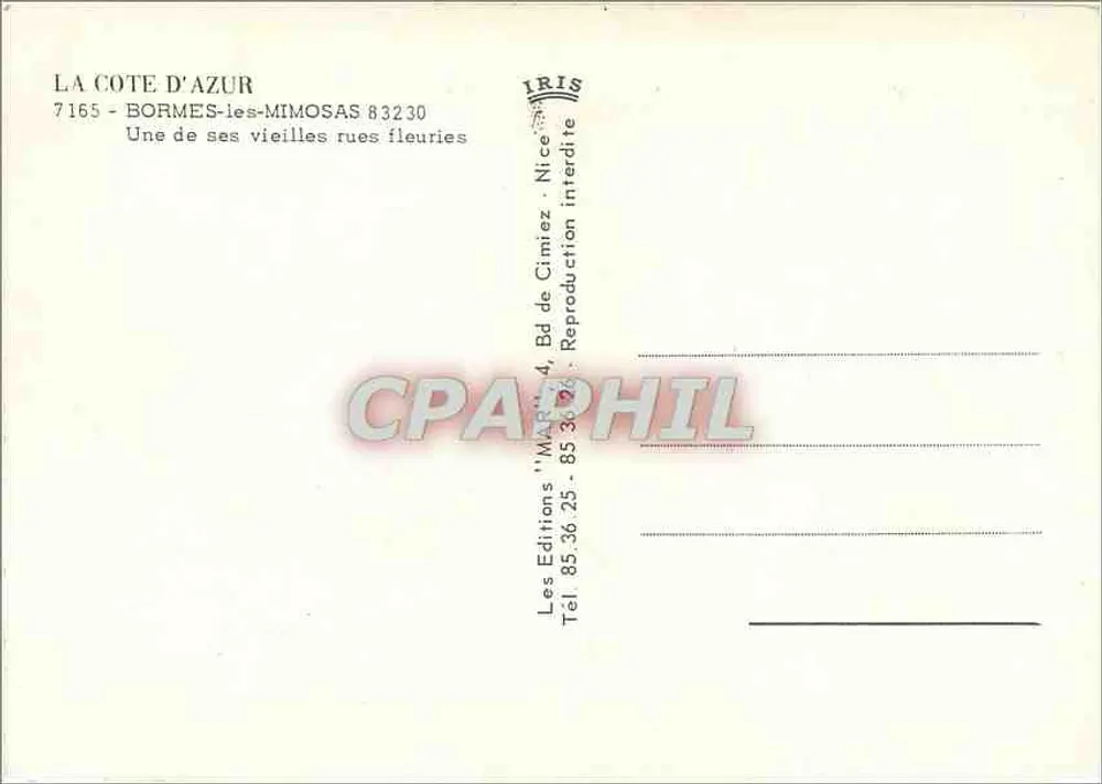 L'Escourcho de Paolo Soublet — Éditeur IRIS, n° de série non visible - Verso