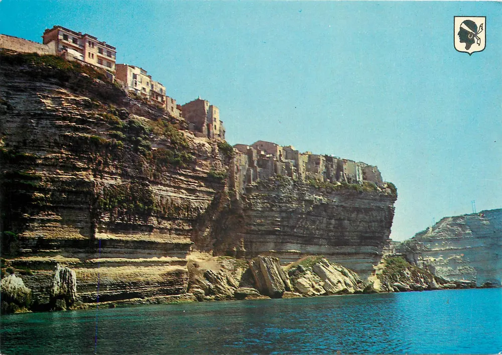 Bonifacio — Die Klippen und die alte Stadt — Éditions Mar, Nice - Vorderseite