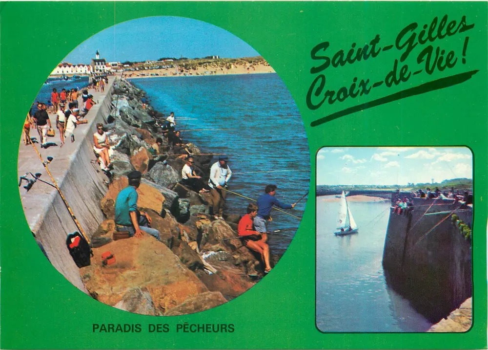 Saint-Gilles-Croix-de-Vie — Paradis des pêcheurs — n°76 - Recto