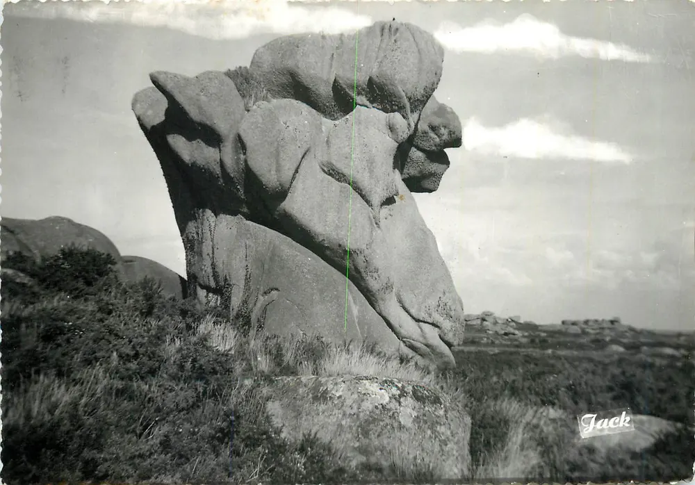 P loumanach C.-du-N. — Unter den seltsamen Felsen: Der Bélîer — Éditions d'Art Stoll, Laucanne - Vorderseite