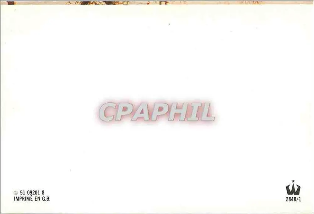 Cena de aldeia no inverno — crianças brincando no gelo — n° 2848/1 - Verso