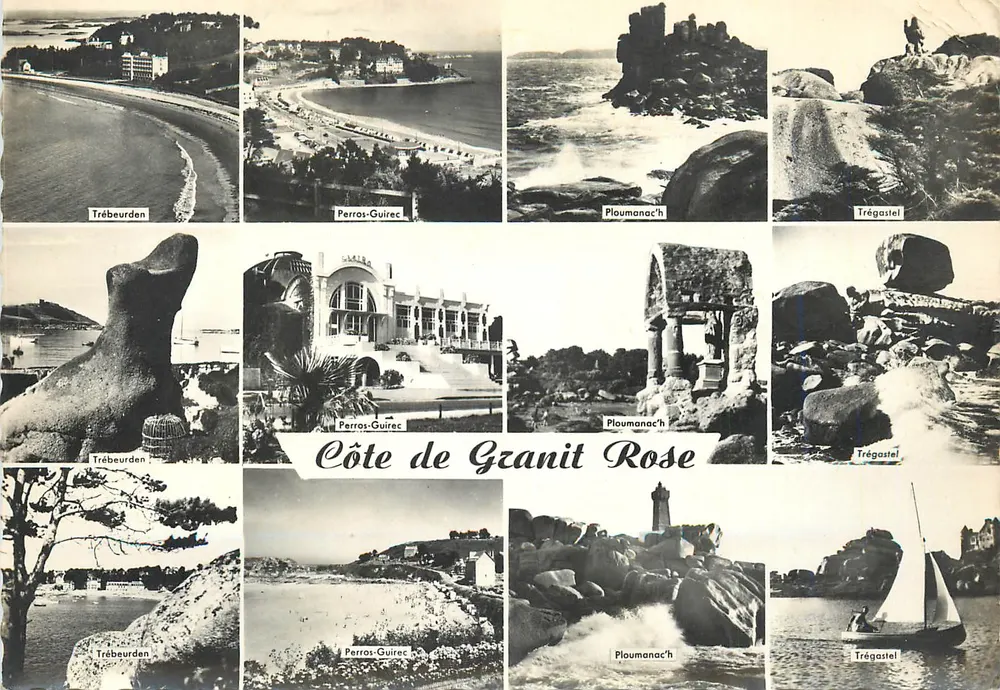 Costa do Granito Rosa — Trébeurden, Perros-Guirec, Ploumanac'h, Trégastel — Réal-Photo - Frente