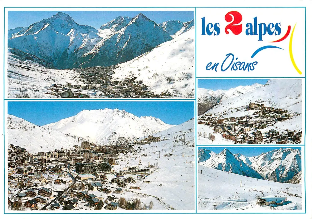 Les 2 Alpes em Oisans — Edições Revalp - Frente