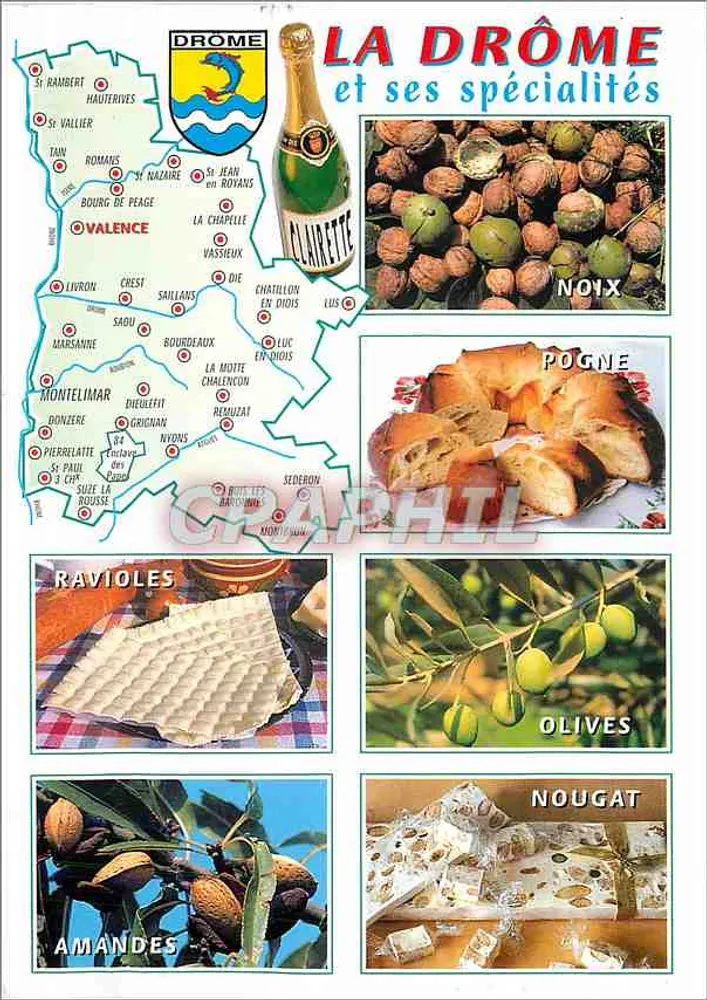 Drôme i jej specjalności — Graphil - Awers
