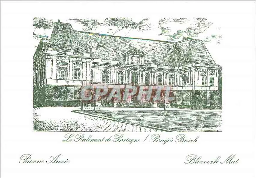 O Parlamento da Bretanha — Brugeac Briizh — Bleavesh Mat - Frente