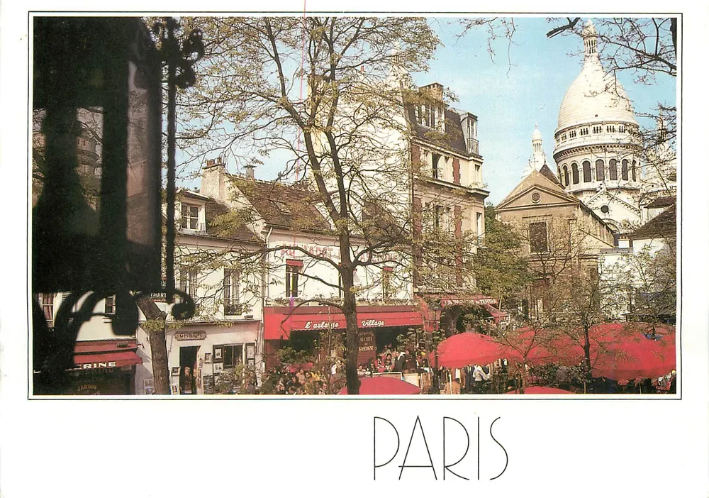 Parijs — Montmartre — Edities van Frankrijk - Voorkant