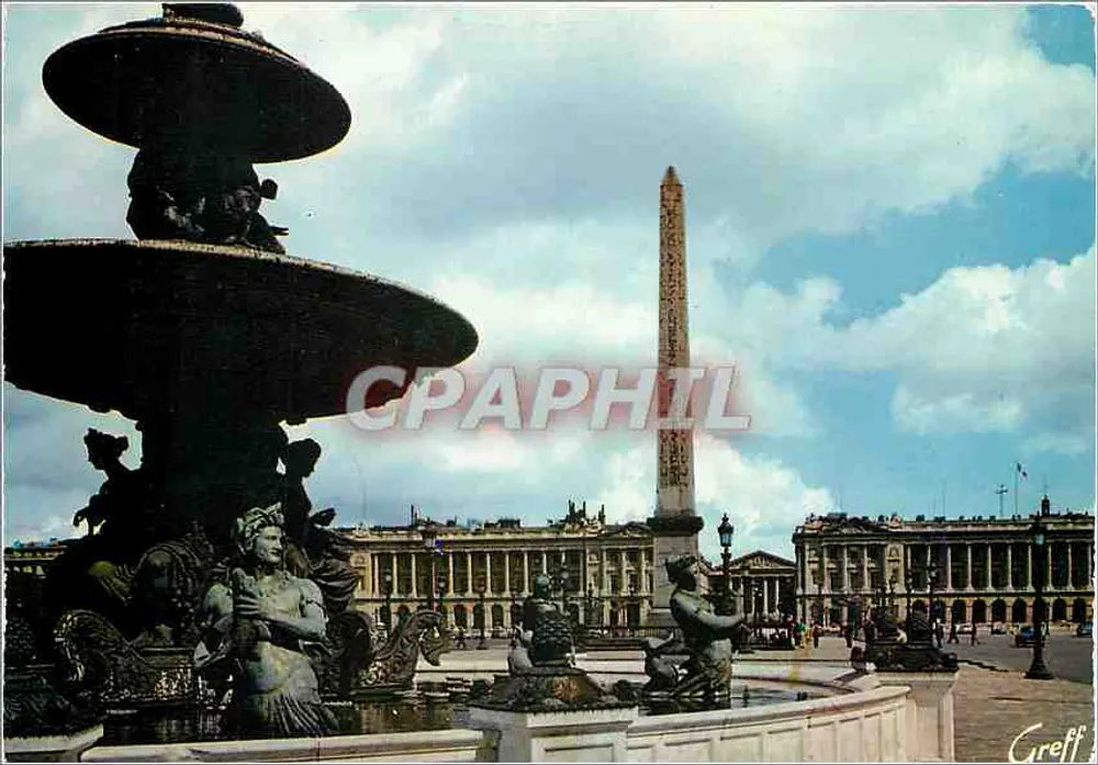 Place de la Concorde — O Obélisco — Editions MEXICHROME, n° 365 - Frente
