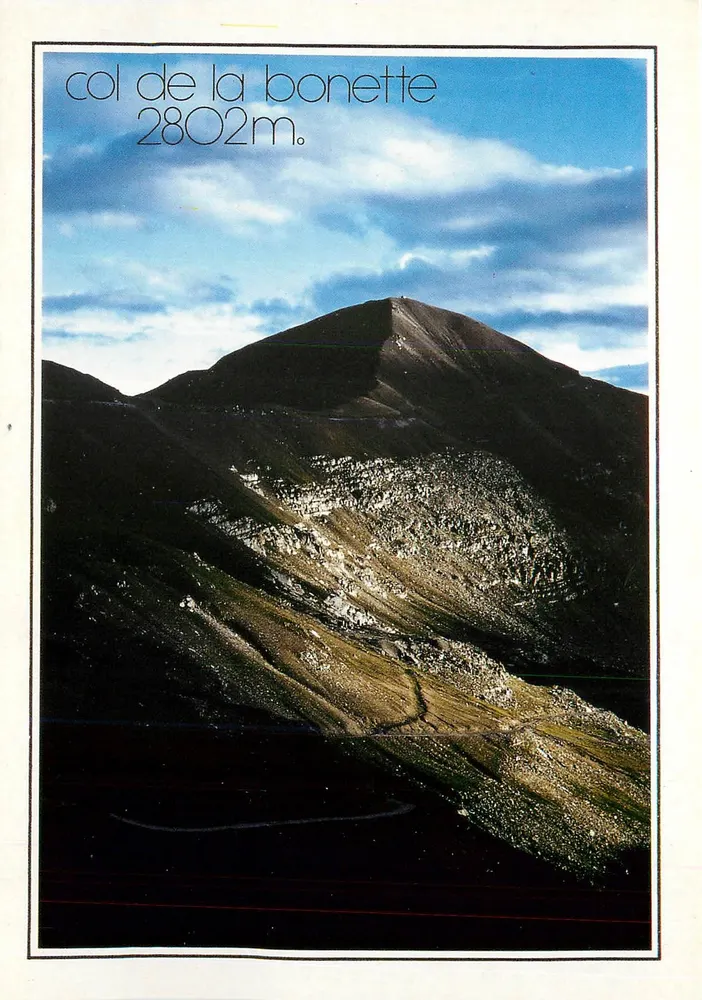 Colle della Bonette — 2802m — Edizioni PHOTOGUY - Recto