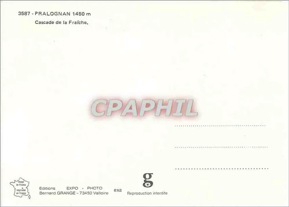 Pralognan — Wodospad Fraîche — Bernard Grange - Rewers