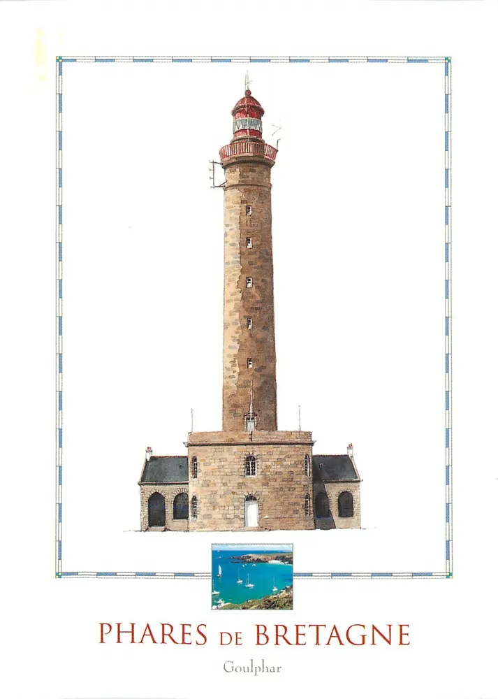Farol de Goulphar — Faróis da Bretanha — Goulphar - Frente