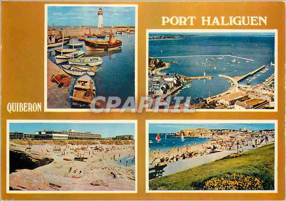 Porto Haliguen — Quiberon — editor não visível - Frente