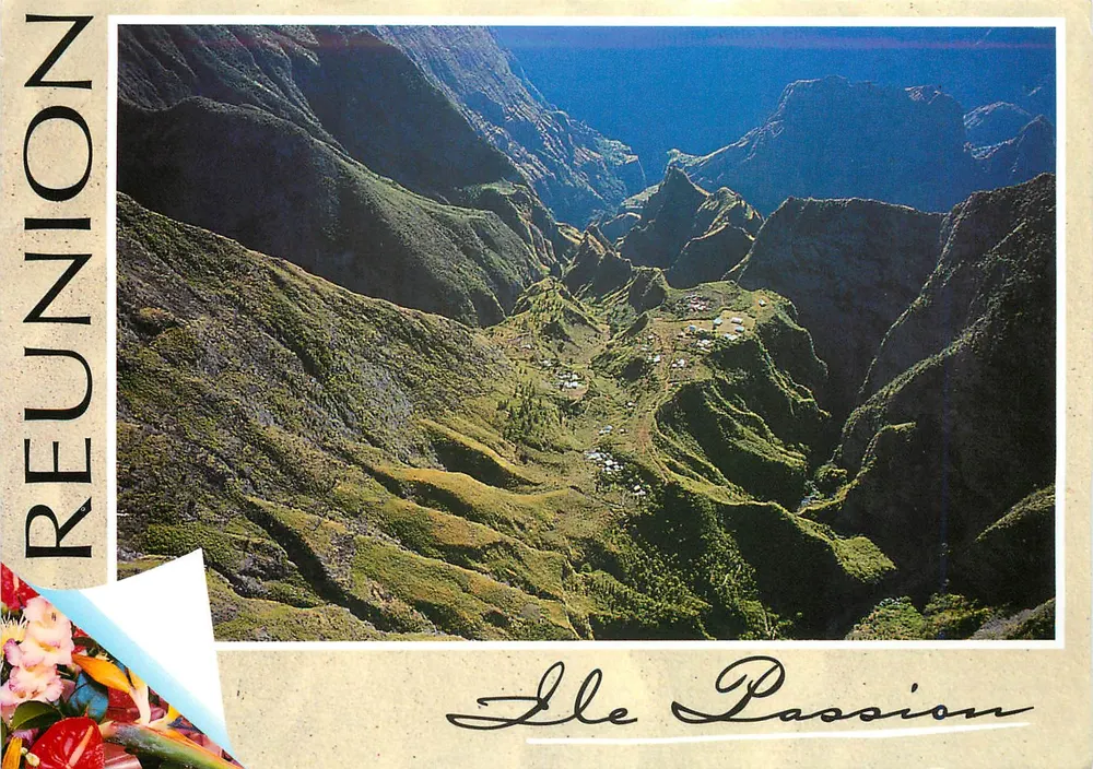 Insel Réunion — Der Mafate-Massiv — Éditions Sainte-Croix - Vorderseite