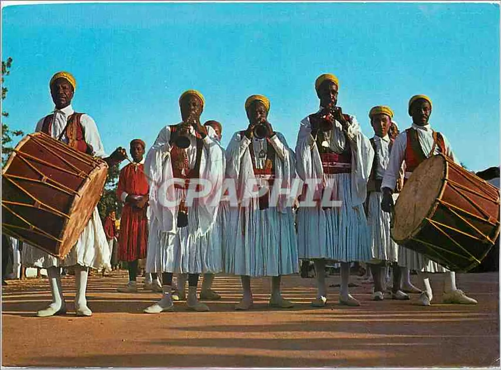 द्जर्बा के फॉल्कलोरिक ग्रुप — तुनीशिया — एडिटर कहिया, संख्या 1591 - आगे