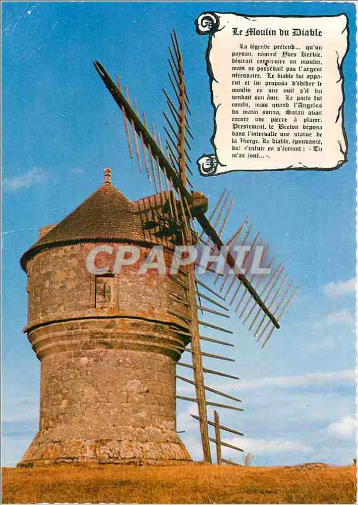O Moulin do Diabo — lenda local — editor não identificado - Frente